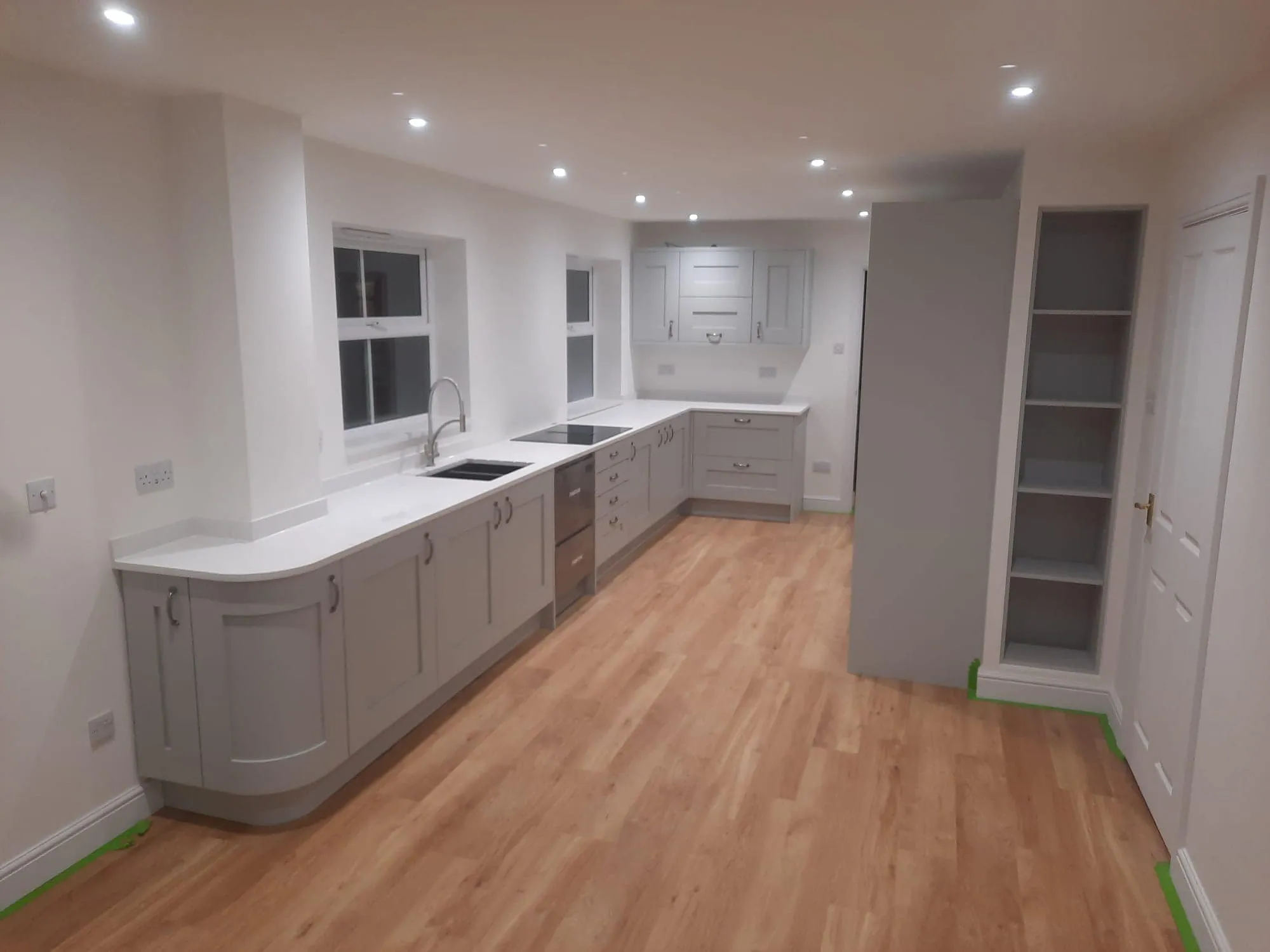 Kitchen installation in Barbourne, Worcester by Aaron Evans